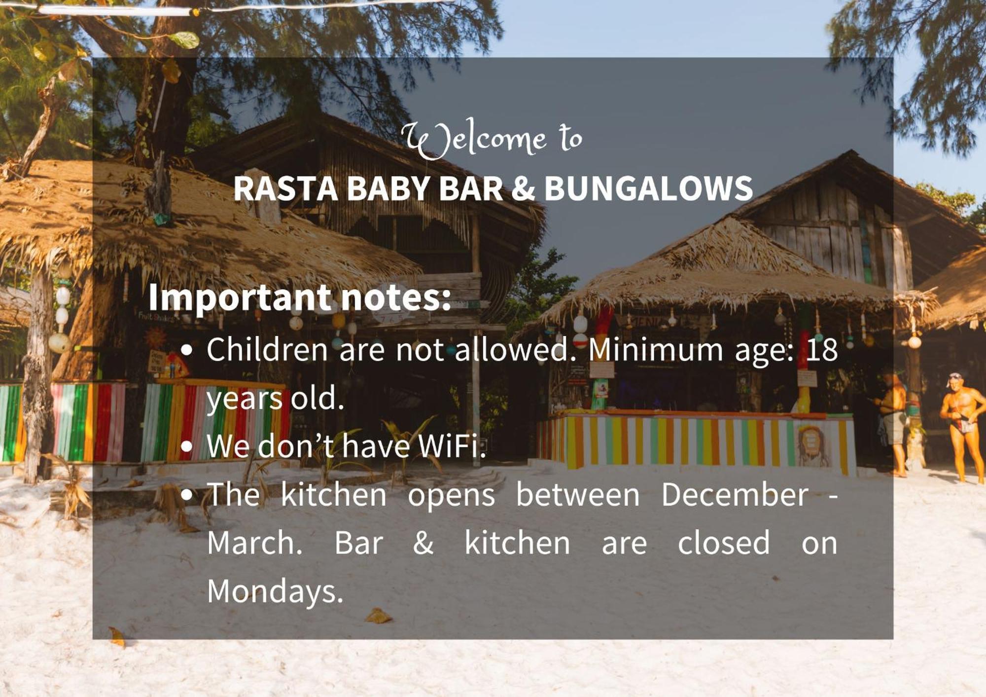 Rasta Baby Bar & Bungalows - Suitable For Young Travelers Koh Phayam Dış mekan fotoğraf